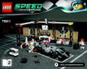 Bauanleitungen LEGO - Speed Champions - 75911 - McLaren Mercedes Boxenstopp: Page 1