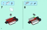 Bauanleitungen LEGO - Speed Champions - 75912 - Porsche 911 GT Ziellinie: Page 8