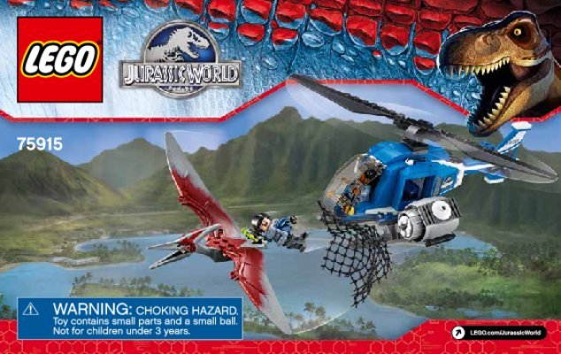 Bauanleitungen LEGO - Jurassic World - 75915 - Jagd auf Pteranodon: Page 1