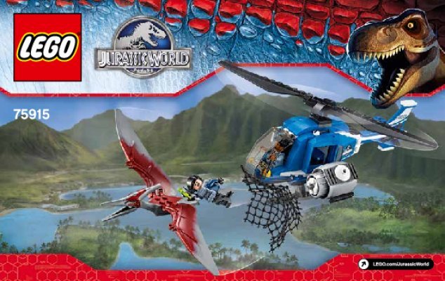 Bauanleitungen LEGO - Jurassic World - 75915 - Jagd auf Pteranodon: Page 1