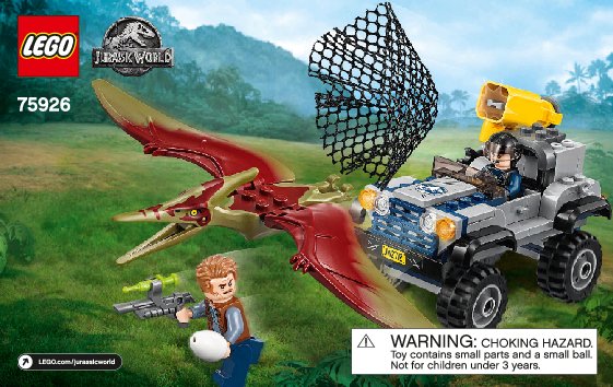 Bauanleitungen LEGO - 75926 - Pteranodon Chase: Page 1