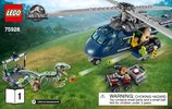 Bauanleitungen LEGO - 75928 - Blue's Helicopter Pursuit: Page 1