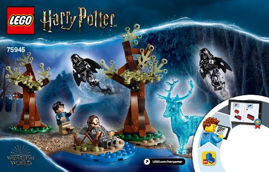 Bauanleitungen LEGO - 75945 - Expecto Patronum: Page 1