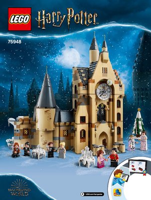 Bauanleitungen LEGO - 75948 - Hogwarts™ Clock Tower: Page 1