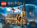 Bauanleitungen LEGO - 75954 - Hogwarts™ Great Hall: Page 1