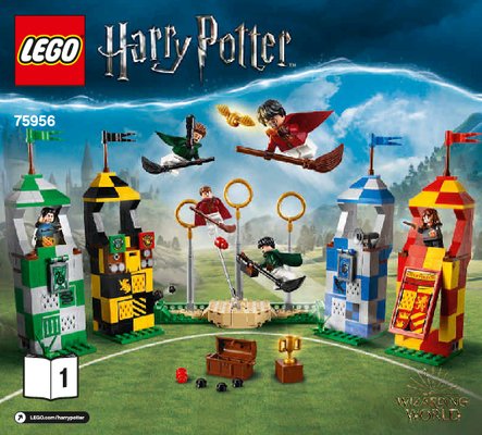 Bauanleitungen LEGO - 75956 - Quidditch™ Match: Page 1