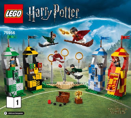 Bauanleitungen LEGO - 75956 - Quidditch™ Match: Page 1