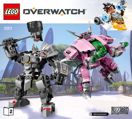 Bauanleitungen LEGO - 75973 - D.Va & Reinhardt: Page 1