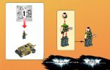 Bauanleitungen LEGO - DC Comics Super Heroes - 76001 - Batman™ vs. Bane ™: Verfolgungsjagd im Tumbler: Page 3