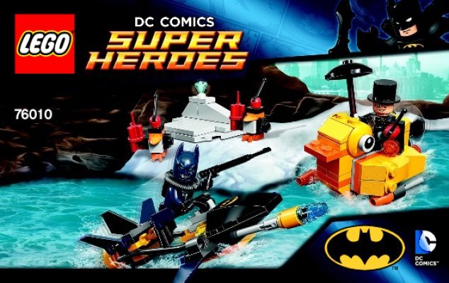 Bauanleitungen LEGO - DC Comics Super Heroes - 76010 - Batman™: Begegnung mit dem Pinguin: Page 1