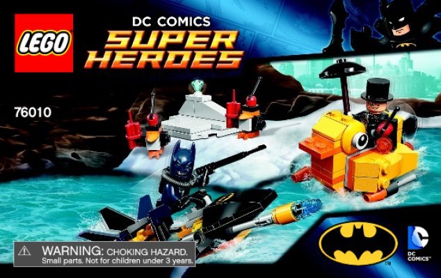 Bauanleitungen LEGO - DC Comics Super Heroes - 76010 - Batman™: Begegnung mit dem Pinguin: Page 1