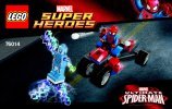 Bauanleitungen LEGO - Marvel Super Heroes - 76014 - Spider-Trike vs. Electro: Page 1