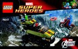 Bauanleitungen LEGO - Marvel Super Heroes - 76017 - Captain America vs. Hydra: Page 1