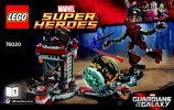 Bauanleitungen LEGO - Marvel Super Heroes - 76020 - Der große Ausbruch: Page 1