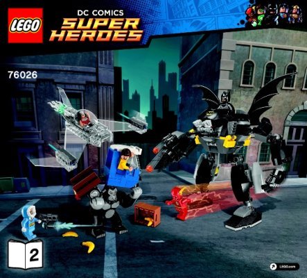 Bauanleitungen LEGO - DC Comics Super Heroes - 76026 - Gorilla Grodds Wutanfall: Page 1