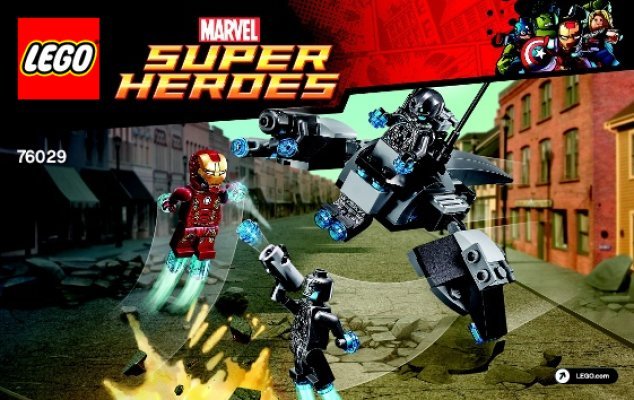 Bauanleitungen LEGO - Marvel Super Heroes - 76029 - Iron Man vs. Ultron: Page 1