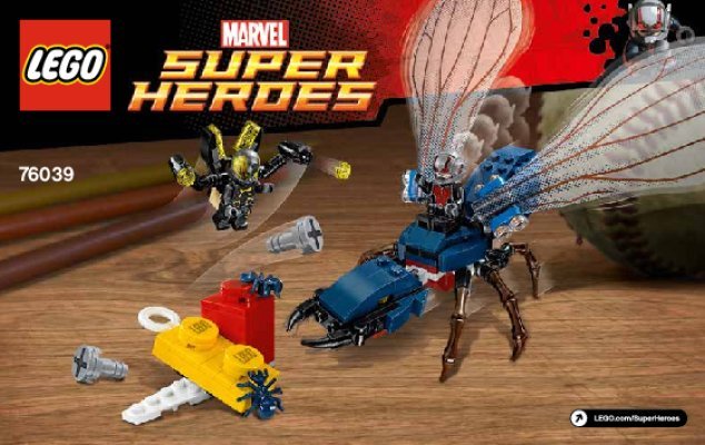 Bauanleitungen LEGO - Marvel Super Heroes - 76039 - Ant-Man – Das finale Duell: Page 1