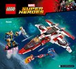 Bauanleitungen LEGO - Marvel Super Heroes - 76049 - Avenjet Weltraummission: Page 1