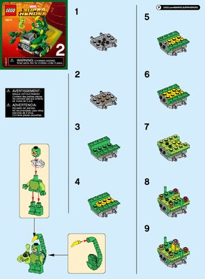 Bauanleitungen LEGO - Marvel Super Heroes - 76071 - Mighty Micros: Spider-Man vs. Scorpion: Page 1