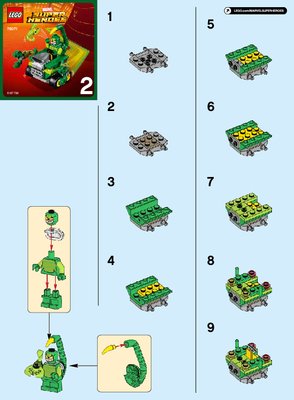 Bauanleitungen LEGO - Marvel Super Heroes - 76071 - Mighty Micros: Spider-Man vs. Scorpion: Page 1