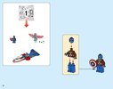 Bauanleitungen LEGO - Marvel Super Heroes - 76076 - Captain America: Düsenjet: Page 4