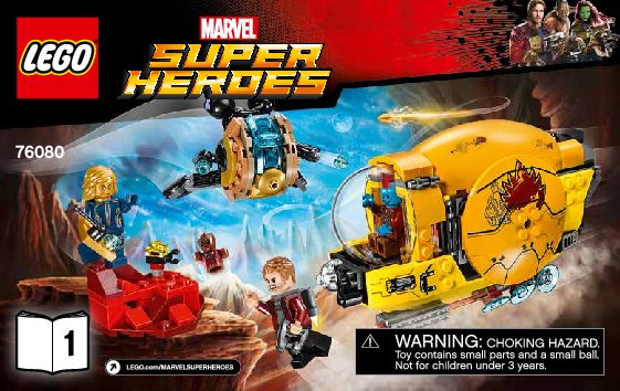 Bauanleitungen LEGO - Marvel Super Heroes - 76080 - Ayeshas Rache: Page 1