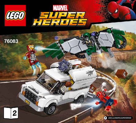 Bauanleitungen LEGO - Marvel Super Heroes - 76083 - Hüte dich vor Vulture: Page 1