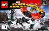 Bauanleitungen LEGO - Marvel Super Heroes - 76084 - Das ultimative Kräftemessen um Asgard: Page 1