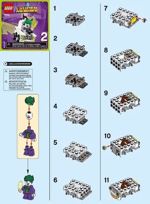 Bauanleitungen LEGO - 76093 - Mighty Micros: Nightwing™ vs. The Joker™: Page 1