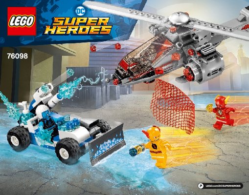 Bauanleitungen LEGO - 76098 - Speed Force Freeze Pursuit: Page 1