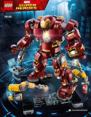 Bauanleitungen LEGO - 76105 - The Hulkbuster: Ultron Edition: Page 1