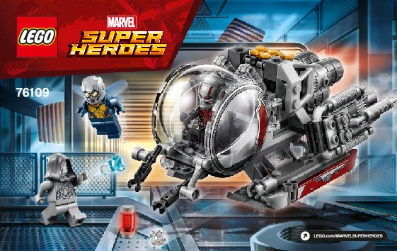 Bauanleitungen LEGO - 76109 - Quantum Realm Explorers: Page 1