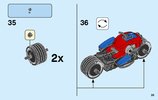 Bauanleitungen LEGO - 76113 - Spider-Man Bike Rescue: Page 35