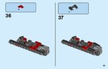 Bauanleitungen LEGO - 76118 - Mr. Freeze™ Batcycle™ Battle: Page 45