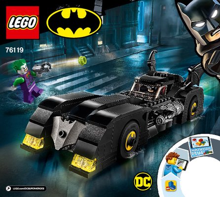 Bauanleitungen LEGO - 76119 - Batmobile™: Pursuit of The Joker™: Page 1