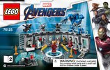 Bauanleitungen LEGO - 76125 - Iron Man Hall of Armor: Page 1