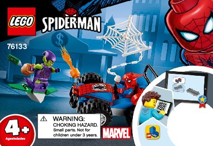 Bauanleitungen LEGO - 76133 - Spider-Man Car Chase: Page 1