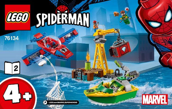 Bauanleitungen LEGO - 76134 - Spider-Man: Doc Ock Diamond Heist: Page 1