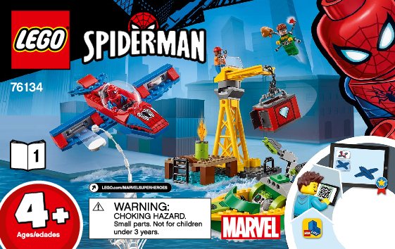 Bauanleitungen LEGO - 76134 - Spider-Man: Doc Ock Diamond Heist: Page 1