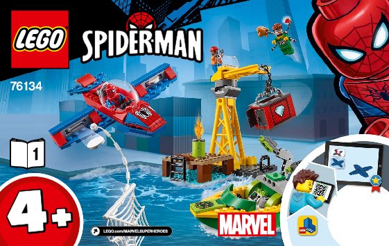 Bauanleitungen LEGO - 76134 - Spider-Man: Doc Ock Diamond Heist: Page 1