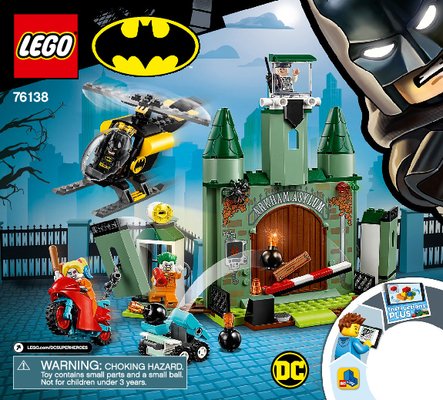 Bauanleitungen LEGO - 76138 - Batman™ and The Joker™ Escape: Page 1