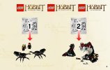 Bauanleitungen LEGO - Der Hobbit - 79001 - Flucht vor den Mirkwood™ Spinnen: Page 3