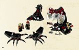 Bauanleitungen LEGO - Der Hobbit - 79001 - Flucht vor den Mirkwood™ Spinnen: Page 64