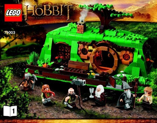 Bauanleitungen LEGO - Der Hobbit - 79003 - Die Zusammenkunft: Page 1