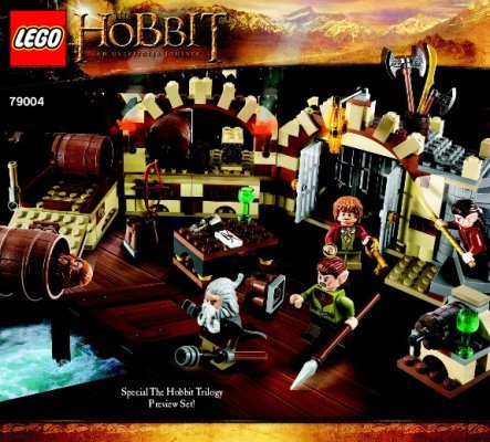 Bauanleitungen LEGO - Der Hobbit - 79004 - Die große Flucht: Page 1