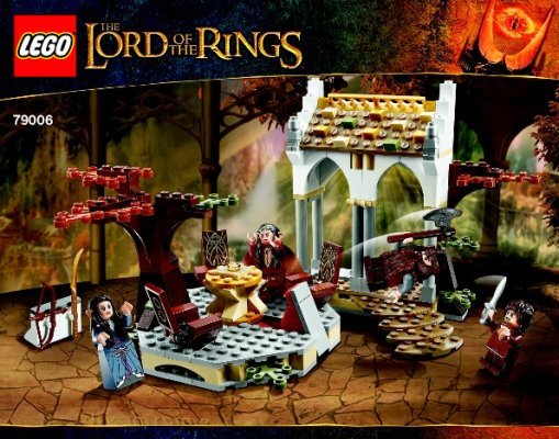 Bauanleitungen LEGO - The Lord of the Rings - 79006 - Der Rat von Elrond: Page 1