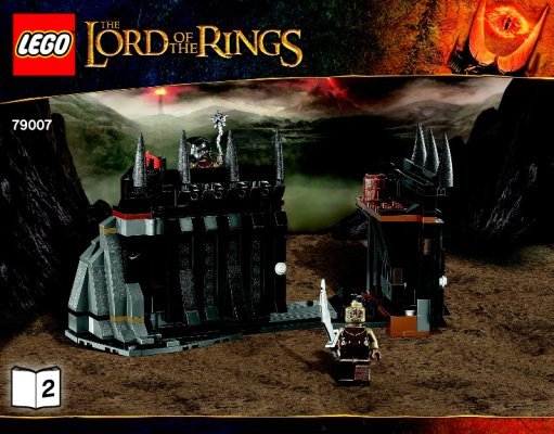 Bauanleitungen LEGO - The Lord of the Rings - 79007 - Die Schlacht am Schwarzen Tor: Page 1