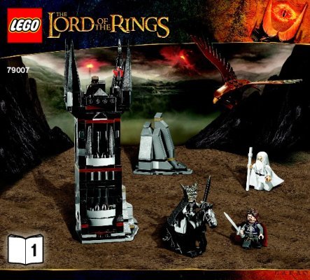 Bauanleitungen LEGO - The Lord of the Rings - 79007 - Die Schlacht am Schwarzen Tor: Page 1