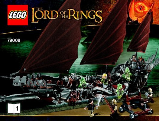 Bauanleitungen LEGO - The Lord of the Rings - 79008 - Hinterhalt auf dem Piratenschiff: Page 1