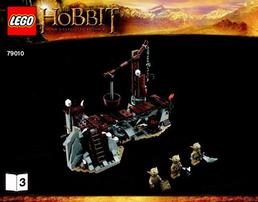 Bauanleitungen LEGO - 79010 - The Goblin King Battle: Page 1